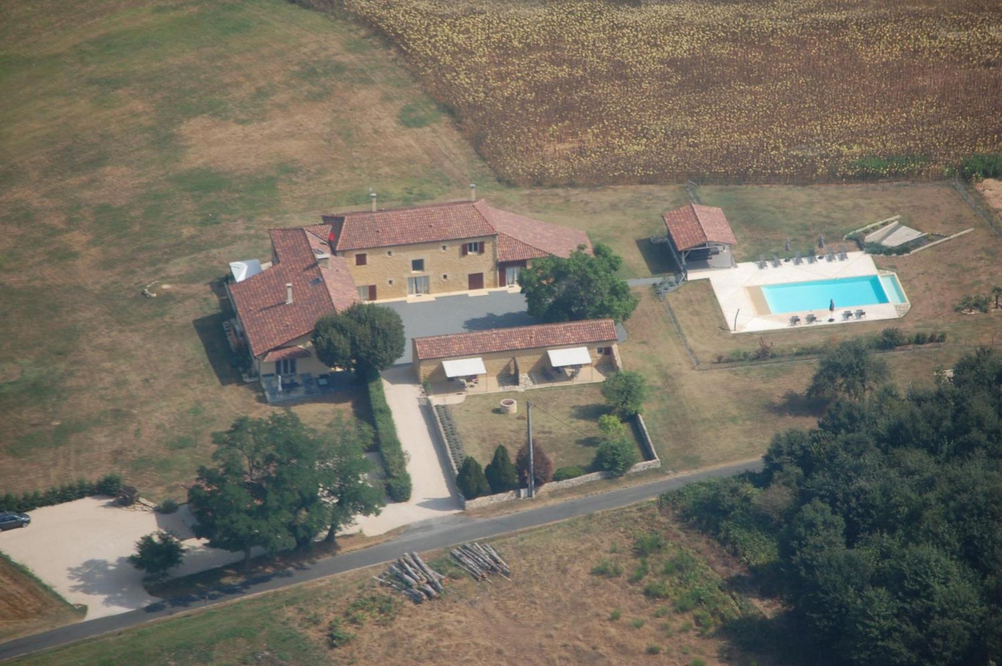 Domaine Du Champ De L'Hoste Hotel Larzac Buitenkant foto